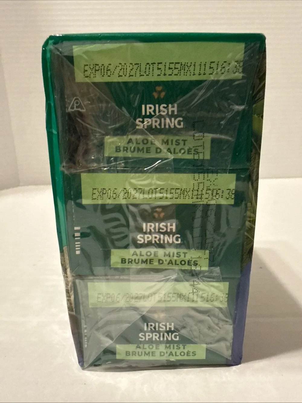 Aloe Mist Deodorant Soap Bars - Green